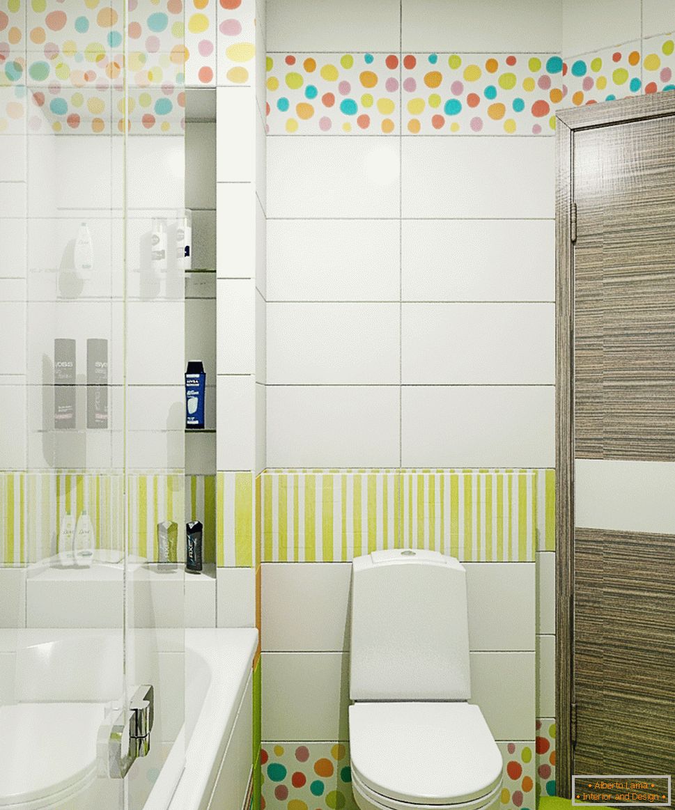 Ideja za malu kupaonicu - kombinirana kupaonica. Фото 1