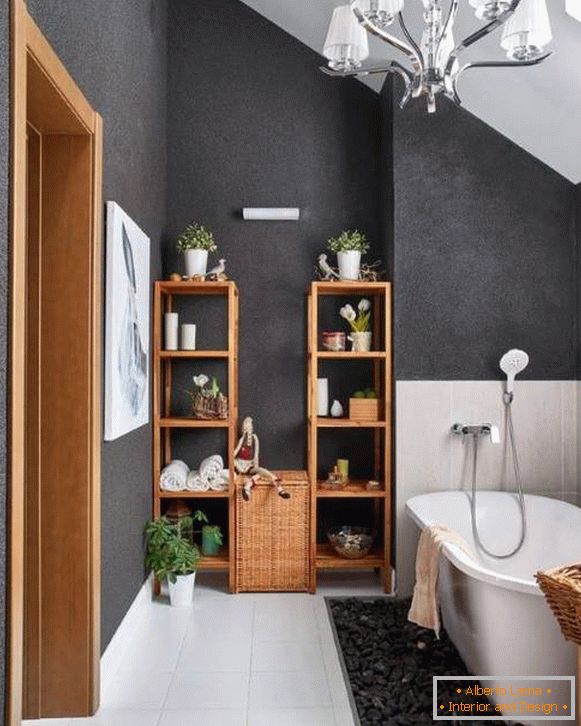 Kako lijepo napraviti kupaonicu - fotografiju u eko stilu