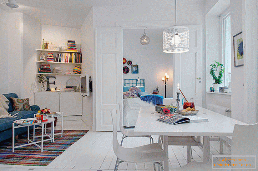 Izvorni mali stan površine 34 m2 u Švedskoj