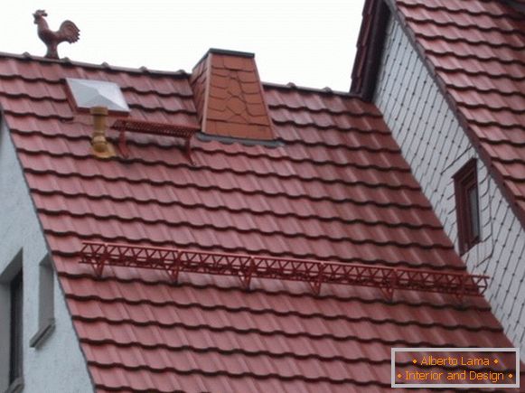 Uređaj krova od slike s metalnom pločicom 2