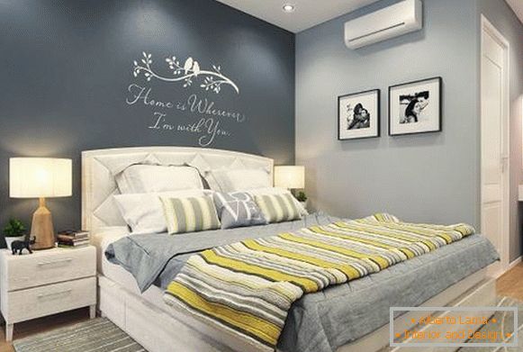 Moderne boje pozadina za spavaću sobu 2015. 2016