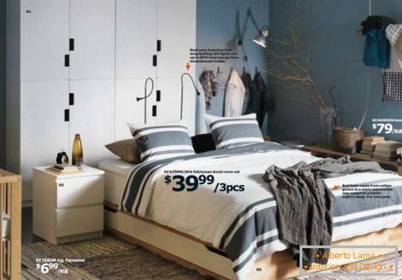 Spavaća soba iz kataloga IKEA 2015