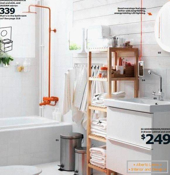 Kupaonica s namještajem IKEA 2015