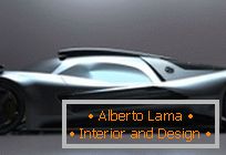 Mercedes SL GTR - konceptni automobil dizajera Marka Khostlera