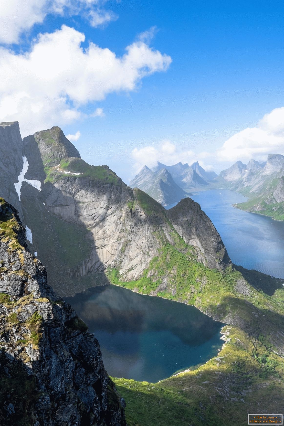 Norveška s pogleda ptičje perspektive