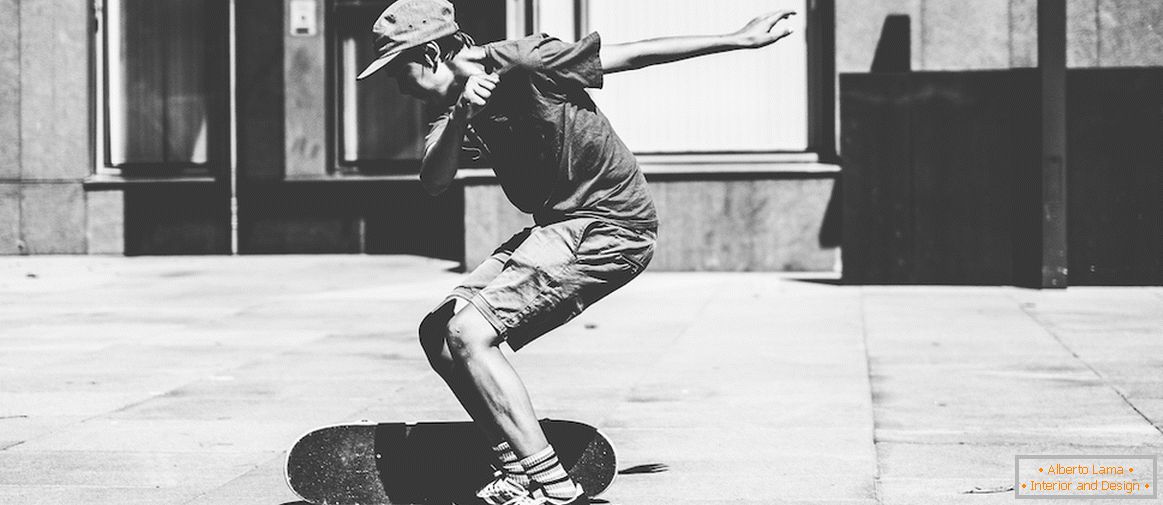 Tip s skateboardom