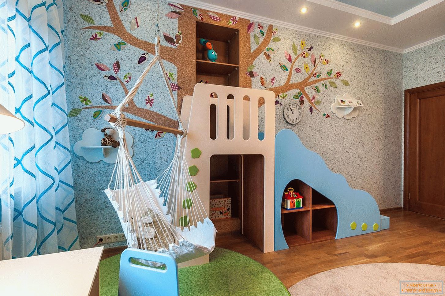Dizajn zida u dječjoj sobi