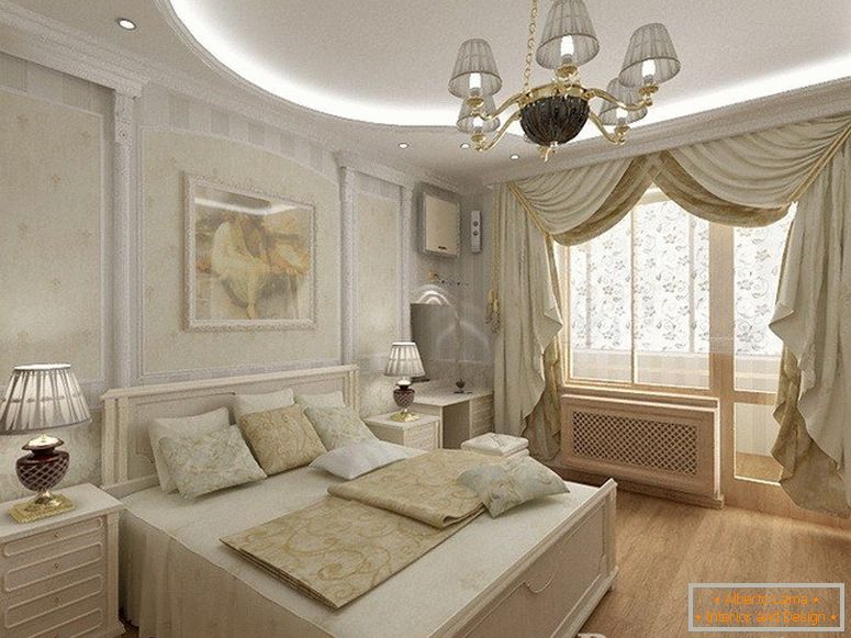 Projektiranje spavaće sobe u klasičnom stilu