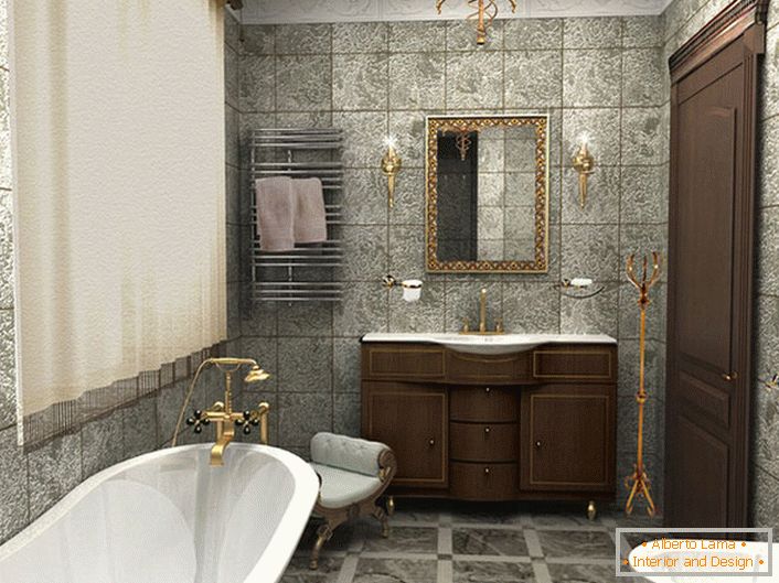 Luksuzna kupaonica u stilu Art Deco
