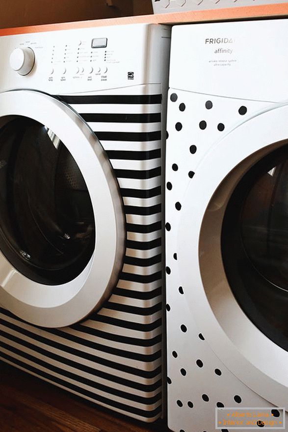 Uređenje strojeva za pranje rublja