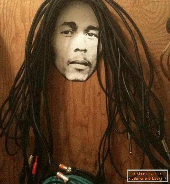Žice u obliku Bob Marleyove kose