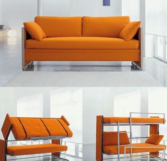 Sofa-krevet na kat - model Doc Sofa Krevet na kat