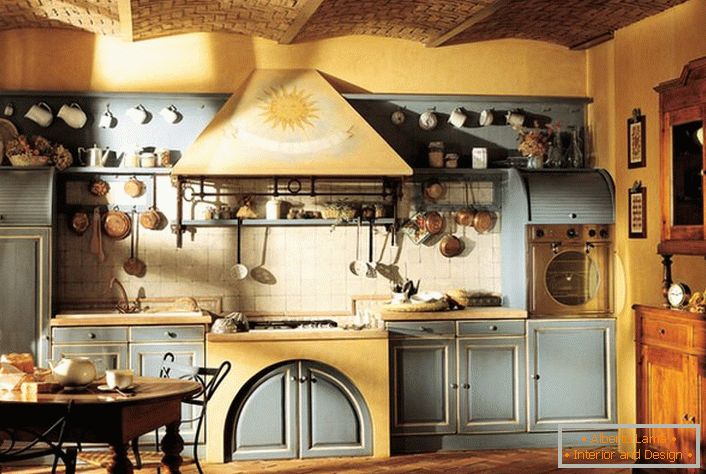 Kuhinja u rustikalnom stilu je san svake ljubavnice.