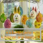 Uskrsna jaja na lusteru