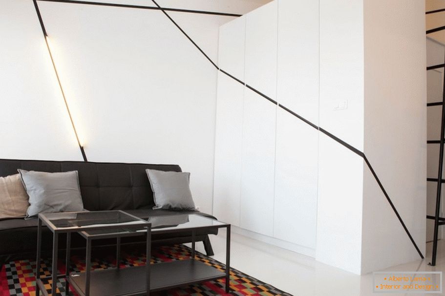 Studio apartman za dizajn interijera Peter's Flat