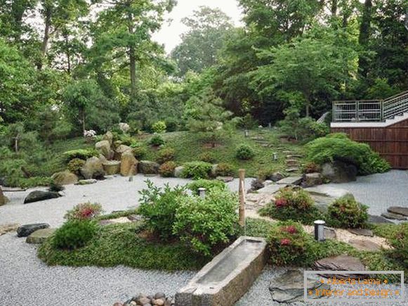Japanski vrtni dizajn - foto Zen blizu kuće