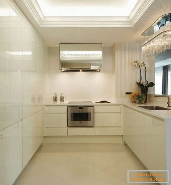 LED stropna napetost u kuhinji