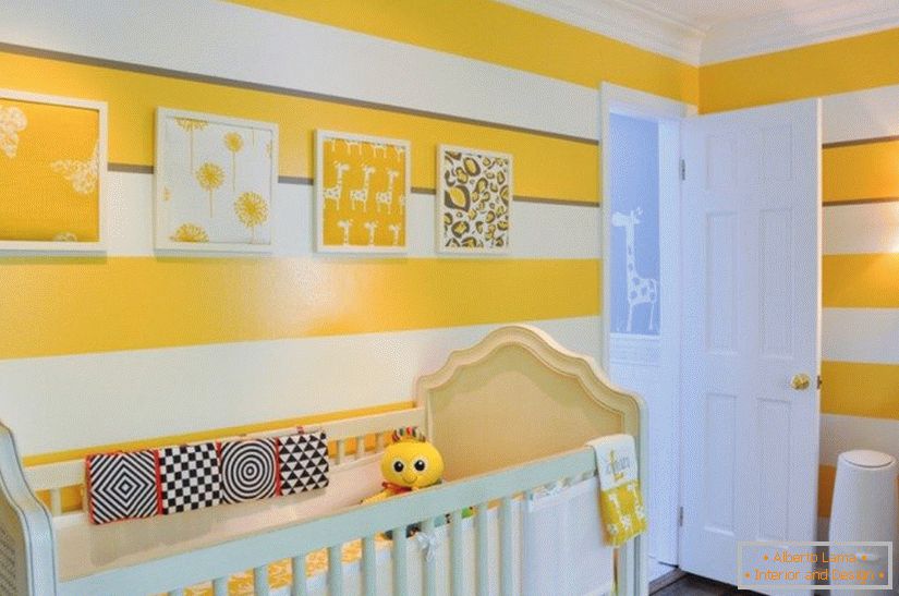Žuta dječja soba