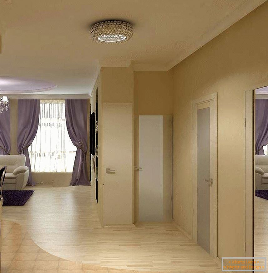 Svijetli strop u dnevnom boravku - hodnik