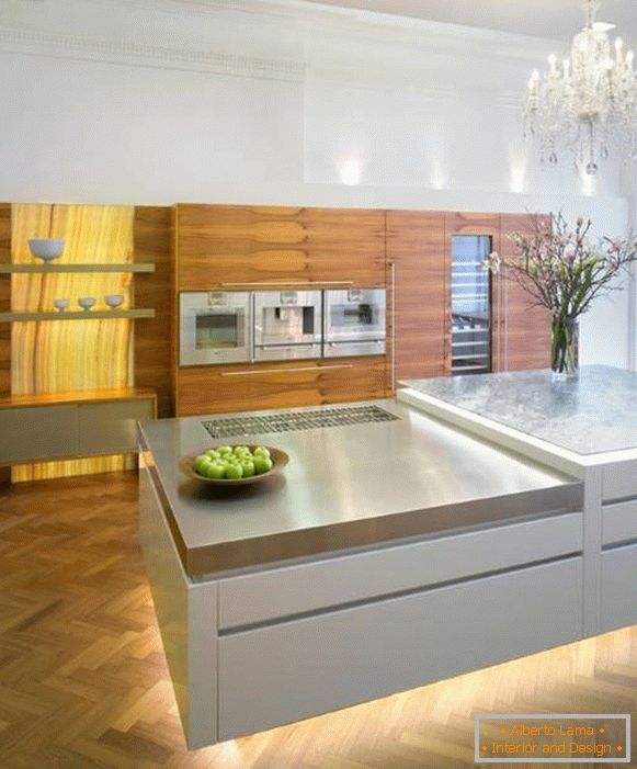 Luksuzni luster za kuhinju i LED rasvjetu za ormare