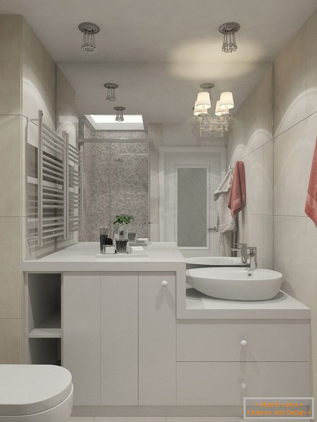 Elegantan dizajn male kupaonice