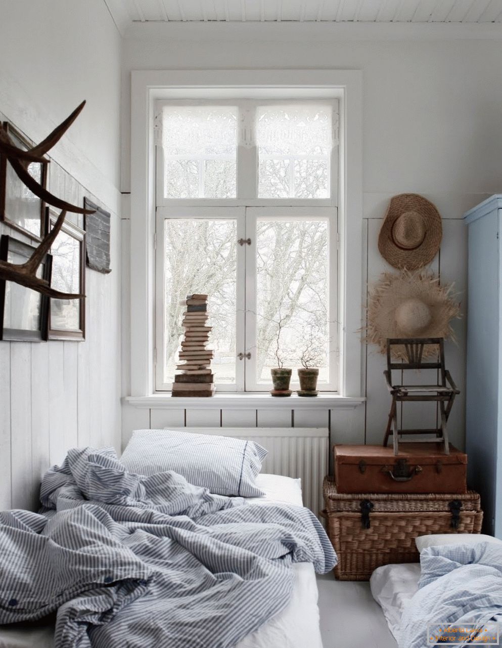 Skandinavski stil u unutrašnjosti spavaće sobe, njegove osobine i značajke