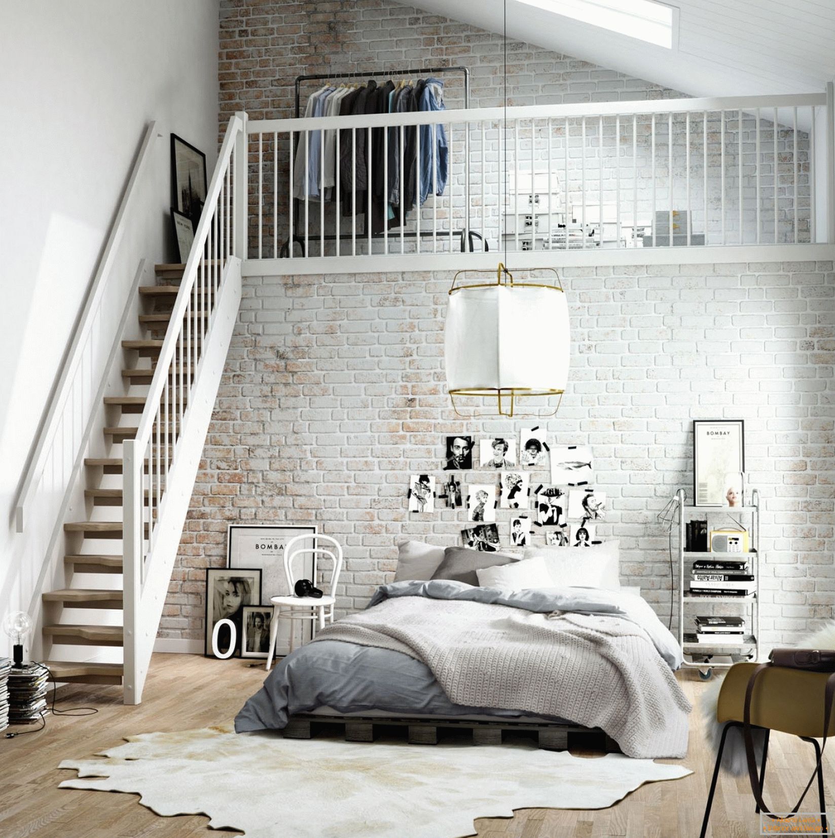 Izbor boja za spavaću sobu u skandinavskom stilu