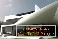 Moderna arhitektura: Dva kata kuća u Madridu u stilu Sci-Fi