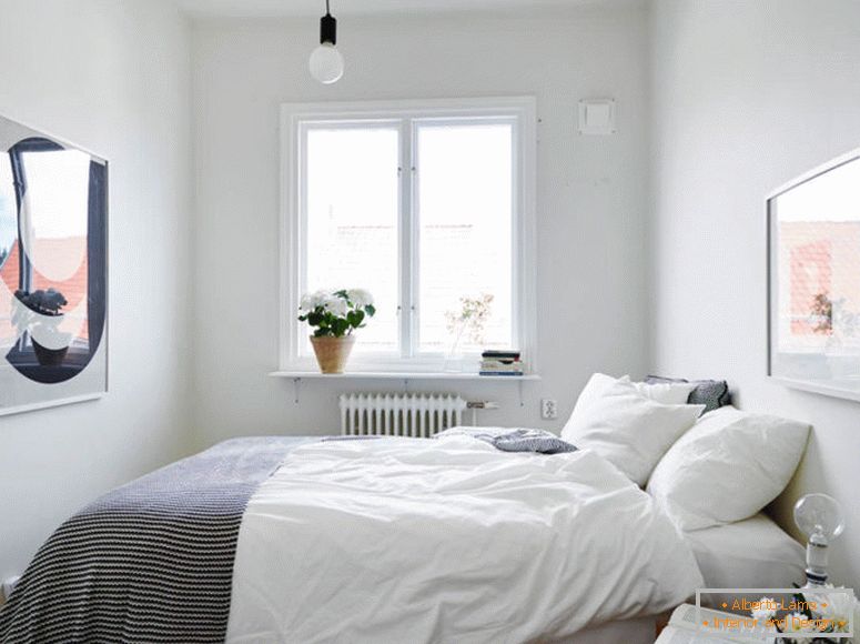 unutarnje spavaće sobe u skandinavskom stilu17