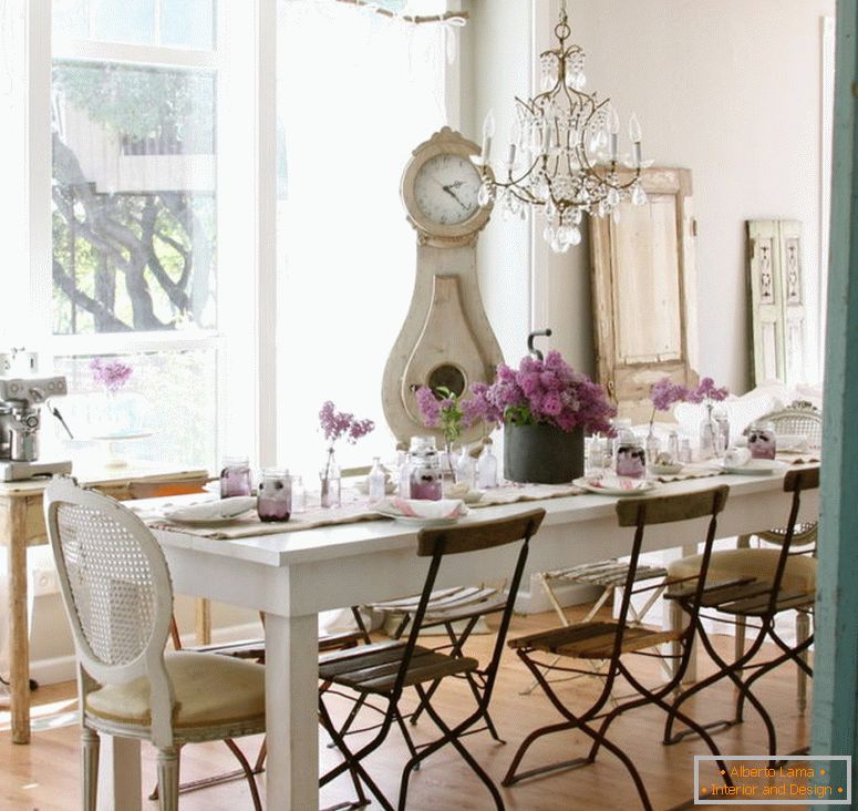 Stil zemlje u unutrašnjosti - fotografije najboljih ideja za