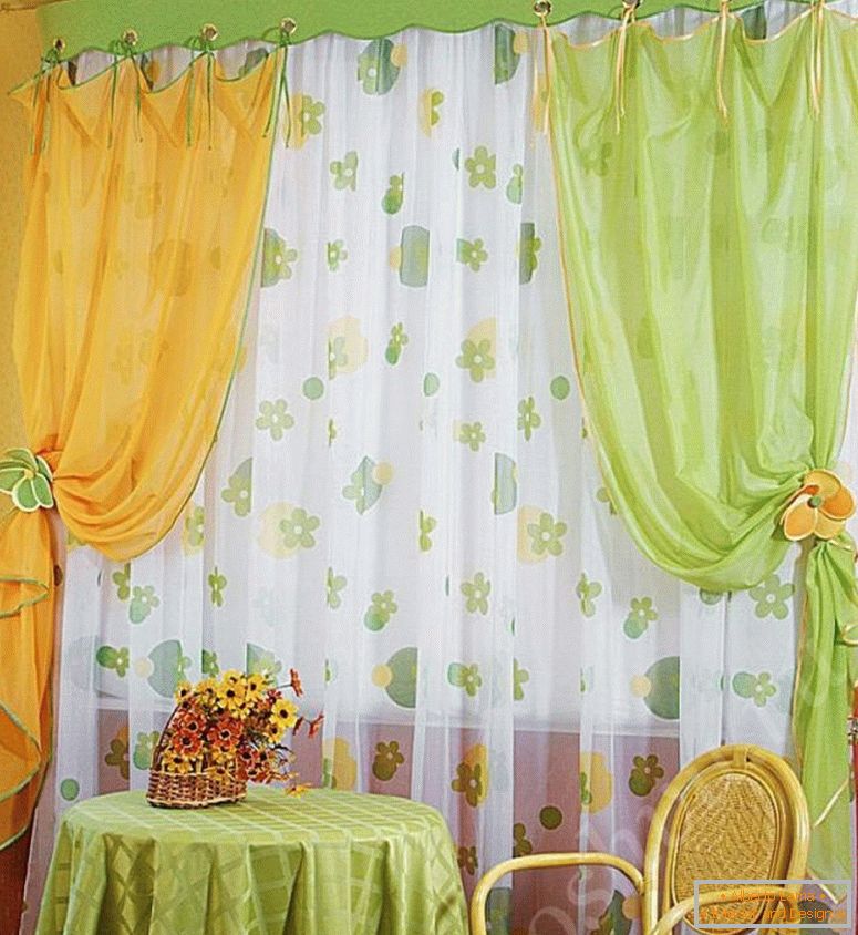 izvanredni-set-ready-zavjese-za-kuhinju-žuto-zelene boje-sa-tila-s-cvjetno-ukras-u-zhpg