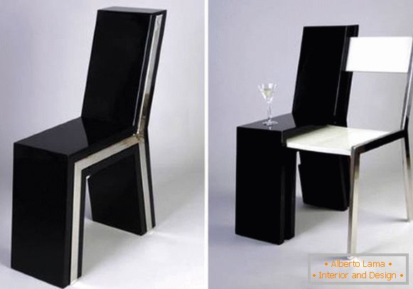 Moderna stolica s stolicom