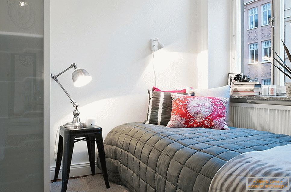 Interijer spavaćih soba u skandinavskom stilu dizajna