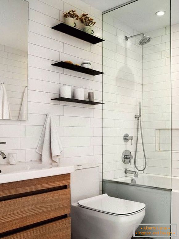 Kupaonica dizajn u svježem, modernom stilu