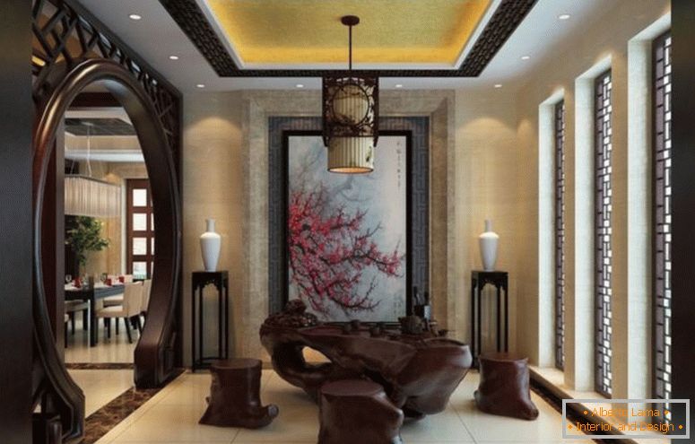 Kineski-style-čaj-soba-interijer-dizajna