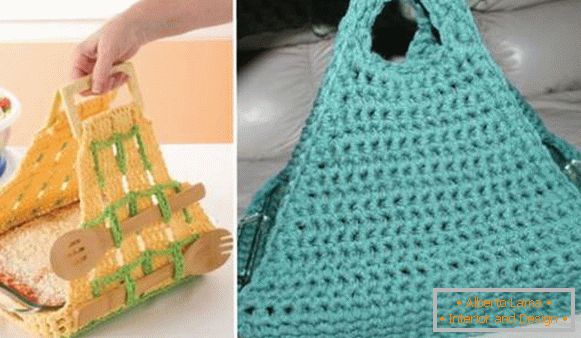 Korisni pleteni ručno izrađeni proizvodi za kuhinju