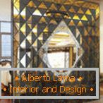 Zrcalna ploča na zidu - 55 fotografija ideja u unutrašnjosti